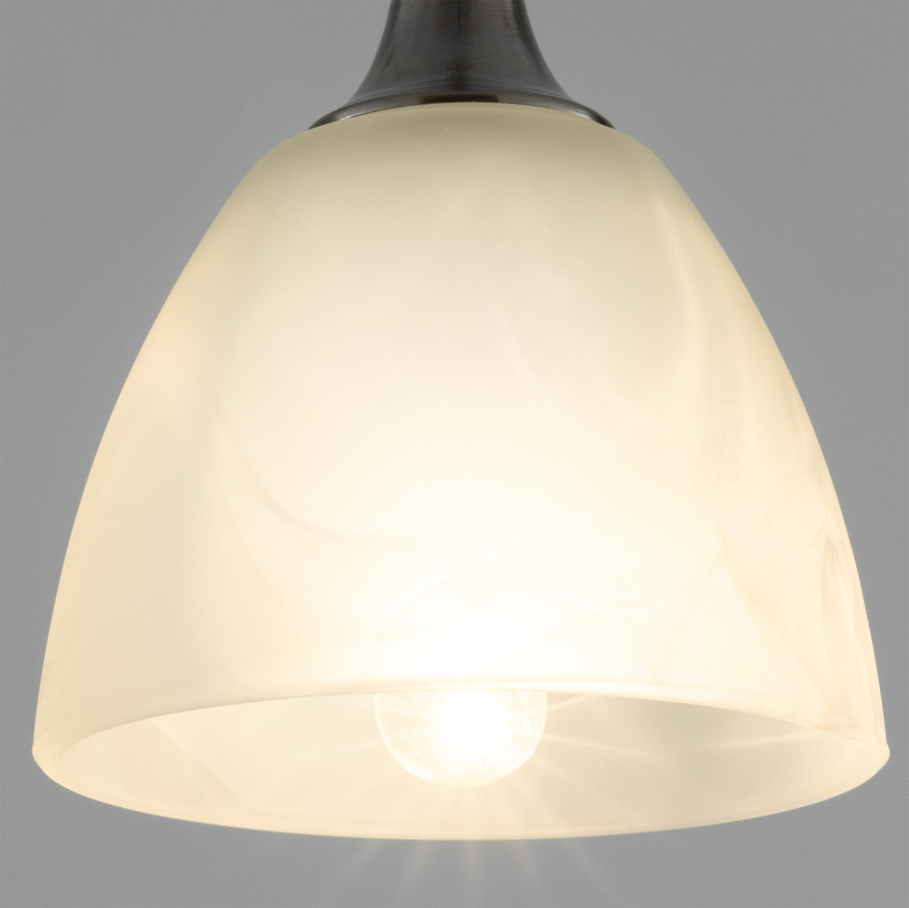 RV Ceiling Mounted Pendant Light | 12V LED | Interior Lighting | Satin Nickel Finish