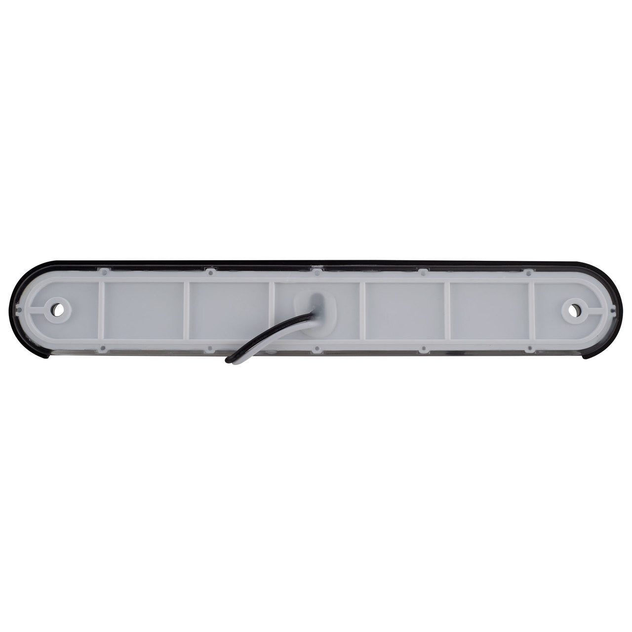 RV Outdoor Porch Light | LED Slim 1 1/4" x 8" Black Cover |  Exterior Light for Entryway Visibility & Safety