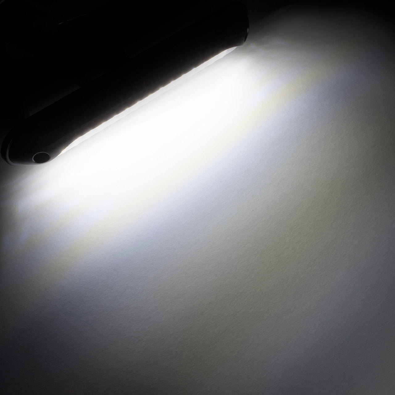 RV Outdoor Porch Light | LED Slim 1 1/4" x 8" Black Cover |  Exterior Light for Entryway Visibility & Safety