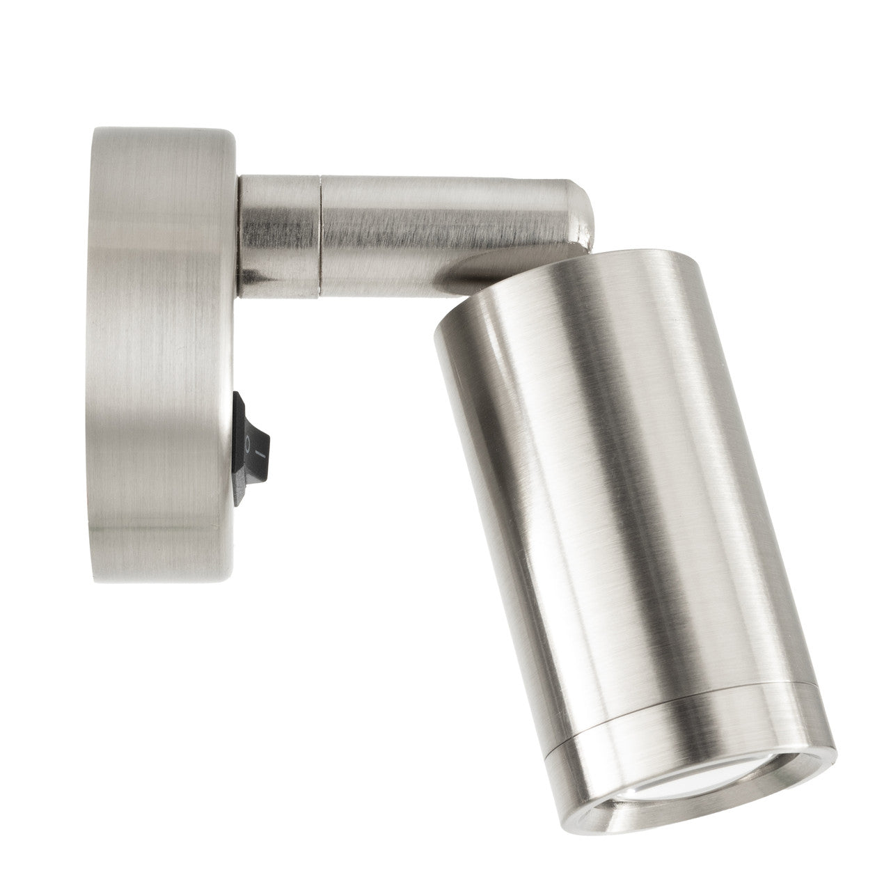 RV Reading Wall Light |12V LED | Interior Lighting | Satin Nickel with Swivel