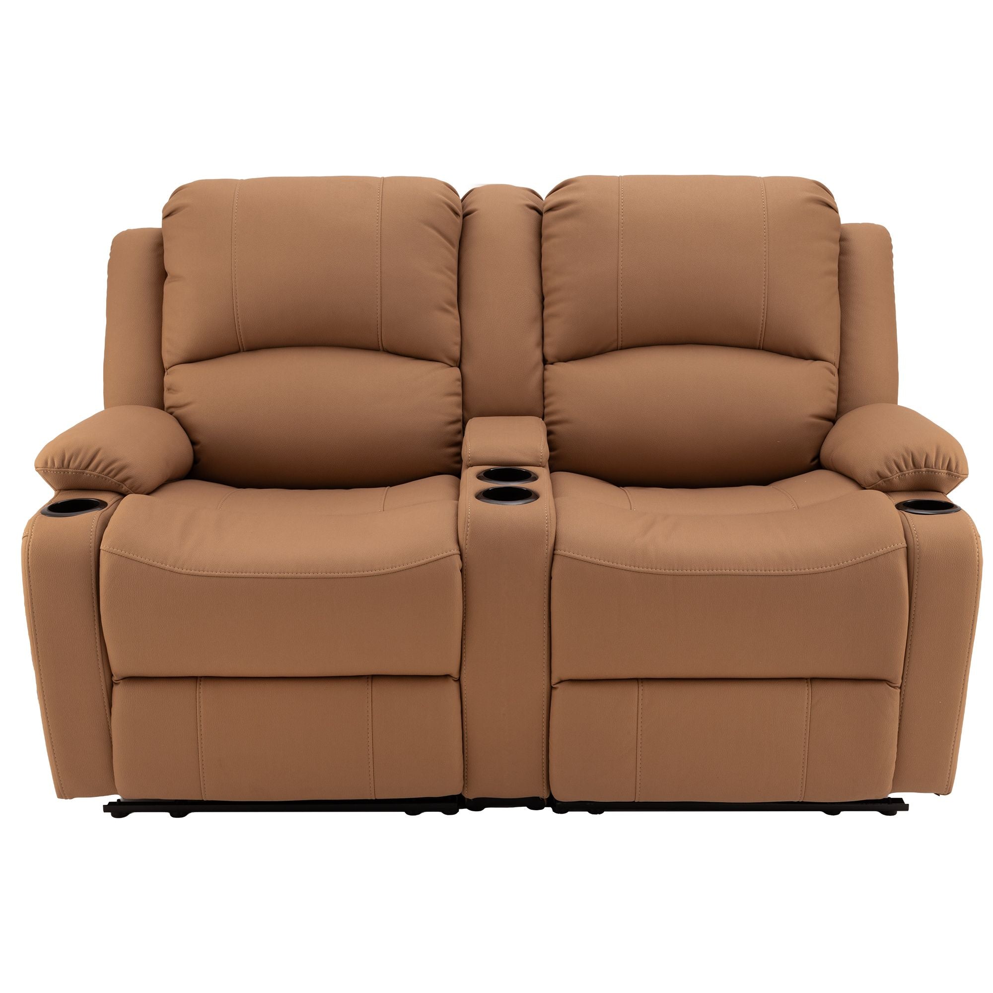 RV Wall Hugger Sofa 64" Manual Reclining Theater Seats