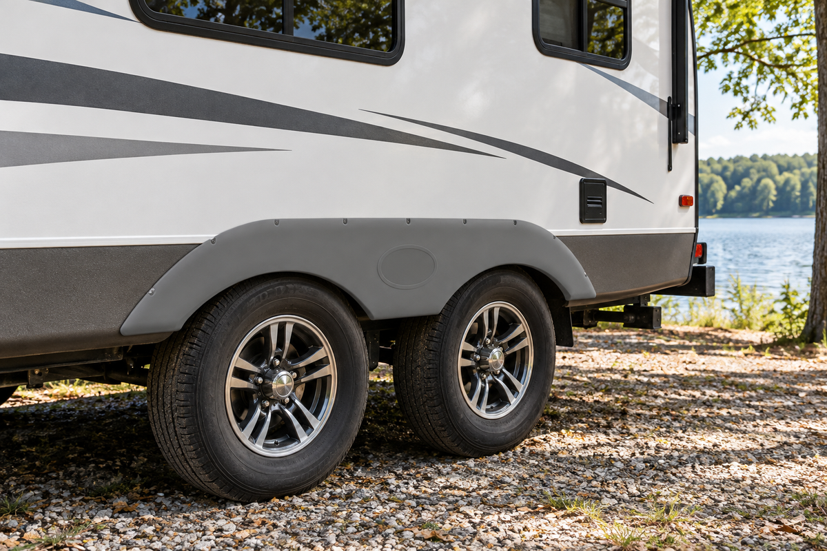 Tandem RV Fender Skirt | 69 ½" W x 10 ¾" H