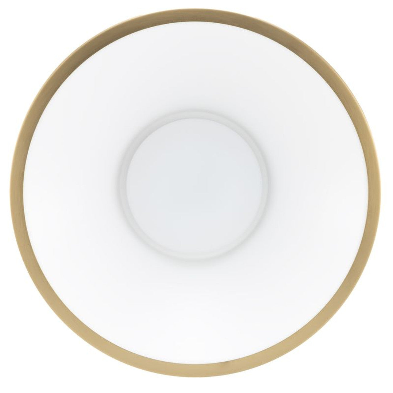 RV Flush Mount Ceiling Light | 12V LED | Interior Lighting | Matte Black & Gold Trim Finish