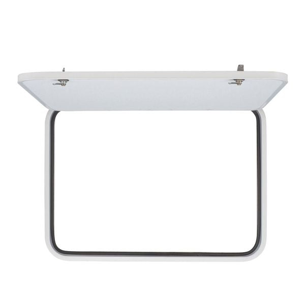 RV Compartment Door | Round | White | 36" X 24"