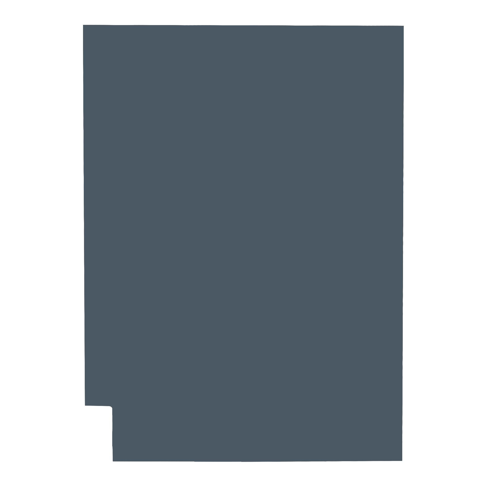 RV Base Cabinet End Panels | Left & Right Needlepoint Navy