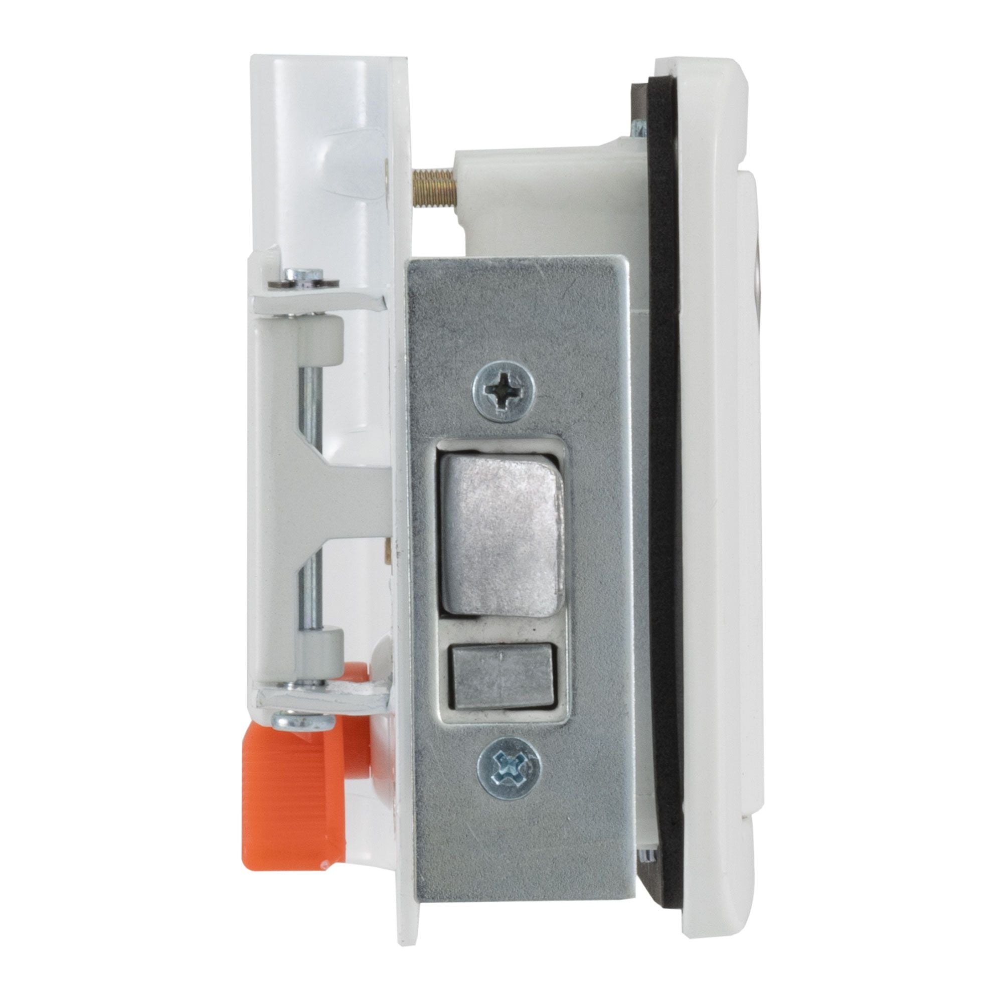 RV Door Lock | Paddle Entry with Deadbolt | White