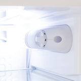 RecPro RV Refrigerator | 12 V | 3.3 Cubic Feet | Stainless Steel