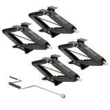 RV Stabilizer Jacks | 2500 lb. | 24" Scissor Leveling  | With Handle