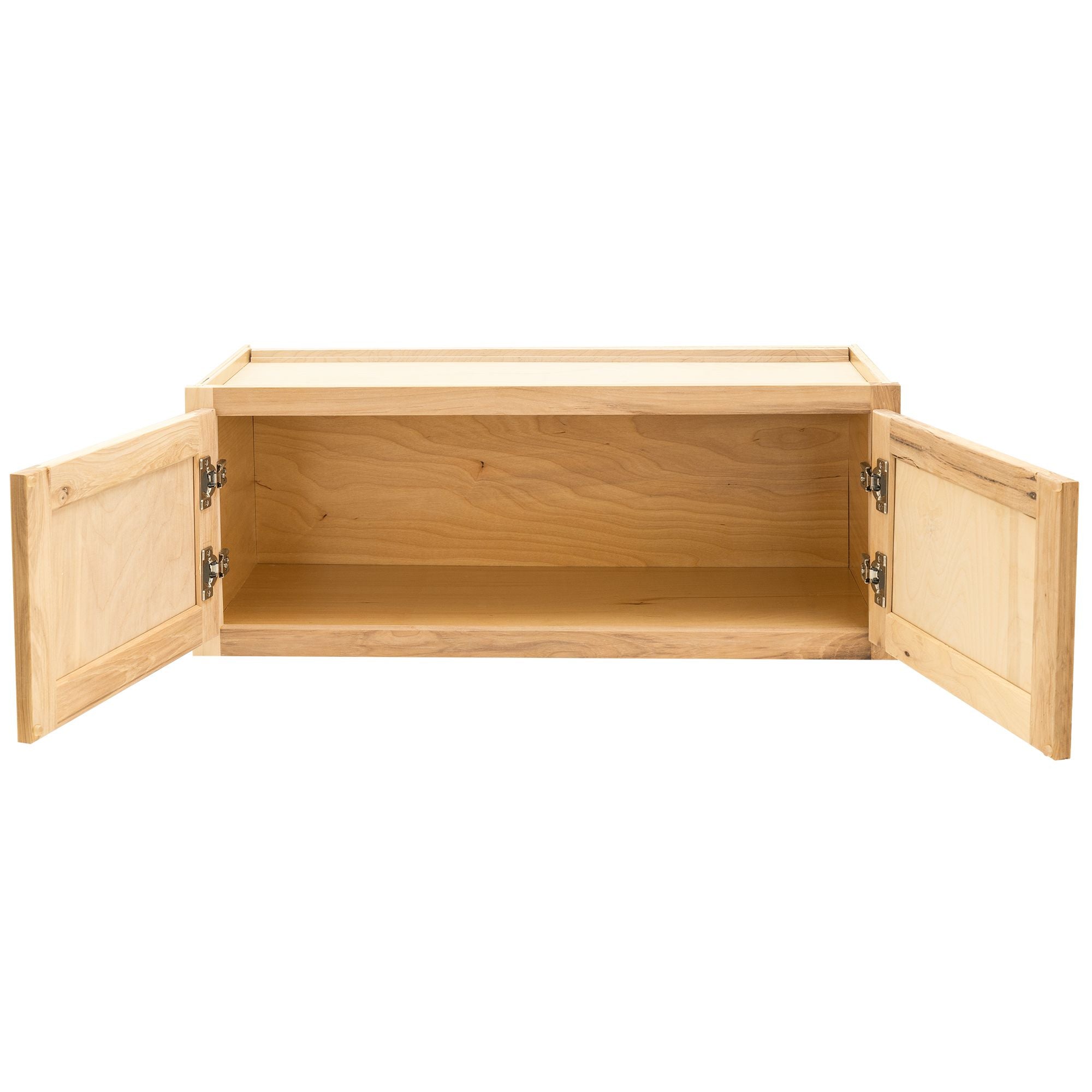 RV Microwave Wall Cabinet | Rustic Hickory