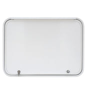 RV Compartment Door | Round | White | 36" X 24"