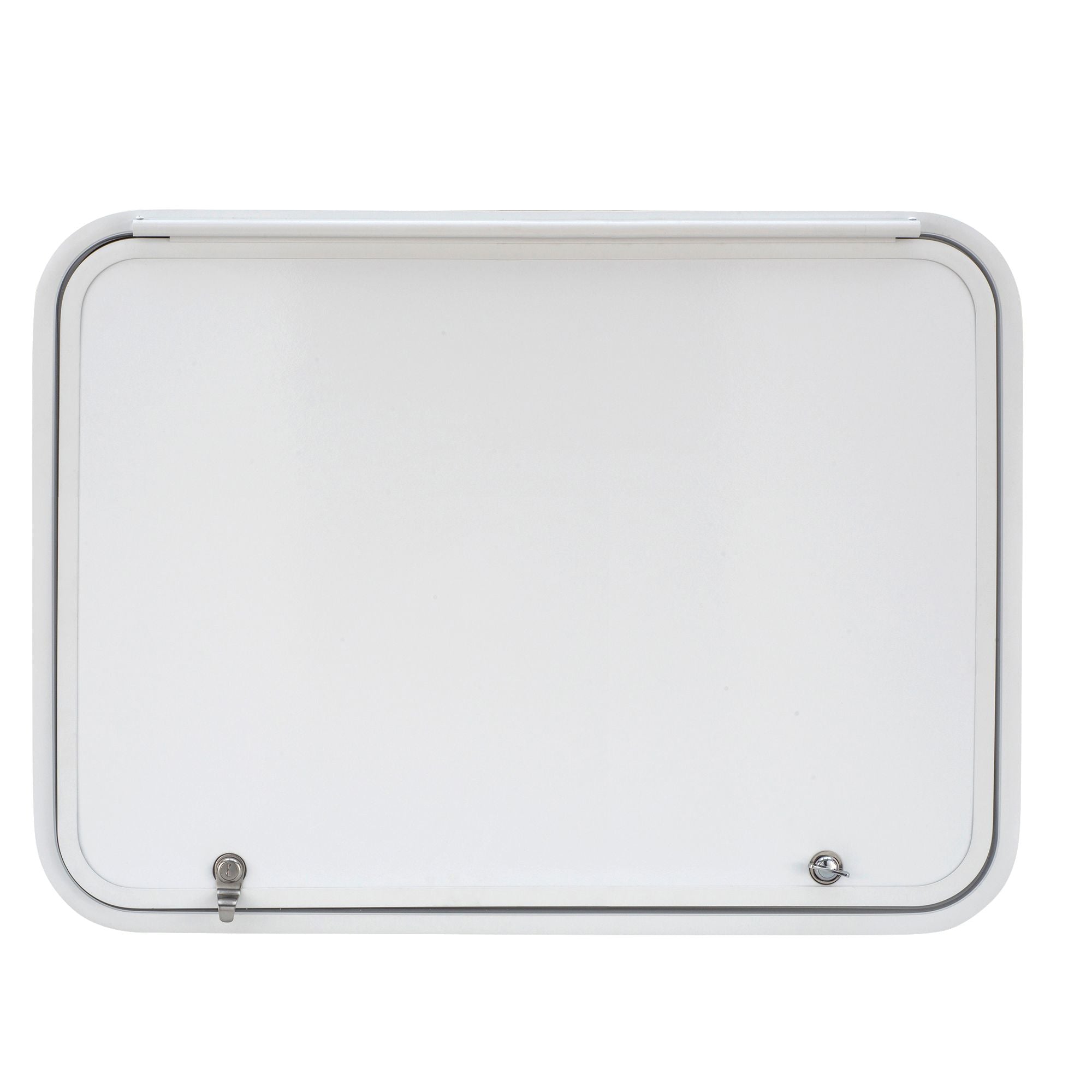 RV Compartment Door | Round | White | 36" X 24"