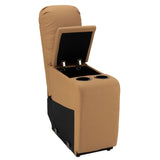 RV Furniture 9" Center Console with Storage and Cupholders
