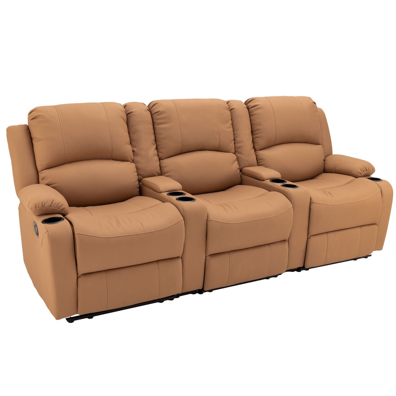 RV Wall Hugger Sofa 94" Manual Reclining Theater Seats