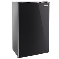RecPro RV Refrigerator | 12 V | 3.3 Cubic Feet | Black