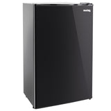 RecPro RV Refrigerator | 12 V | 3.3 Cubic Feet | Black