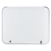 RV Compartment Door | Round | White | 30" X 24"