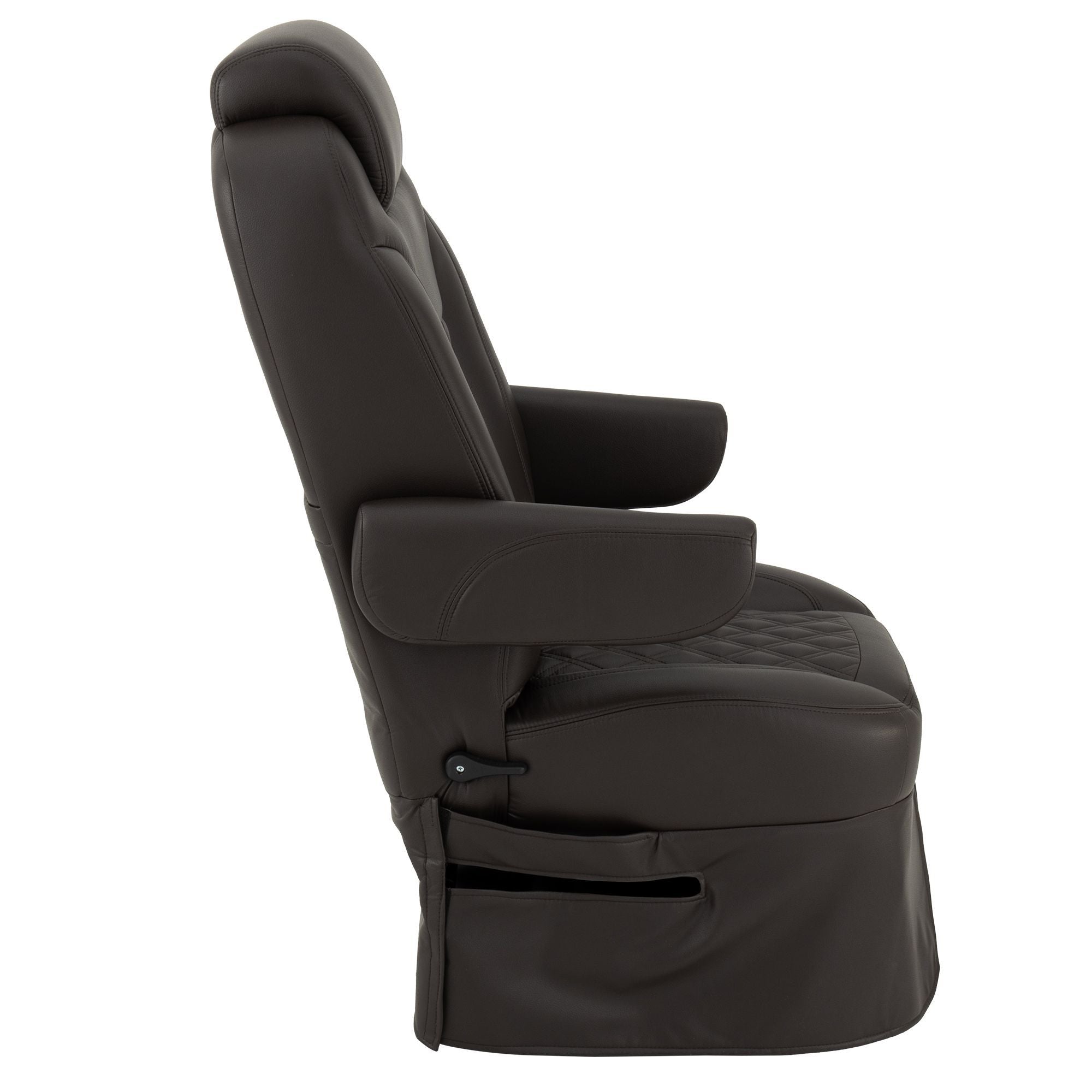 Camper Comfort RV Captain's Chair Set | Driver and Passenger | Ultrafabrics® Brisa® Coffee Bean