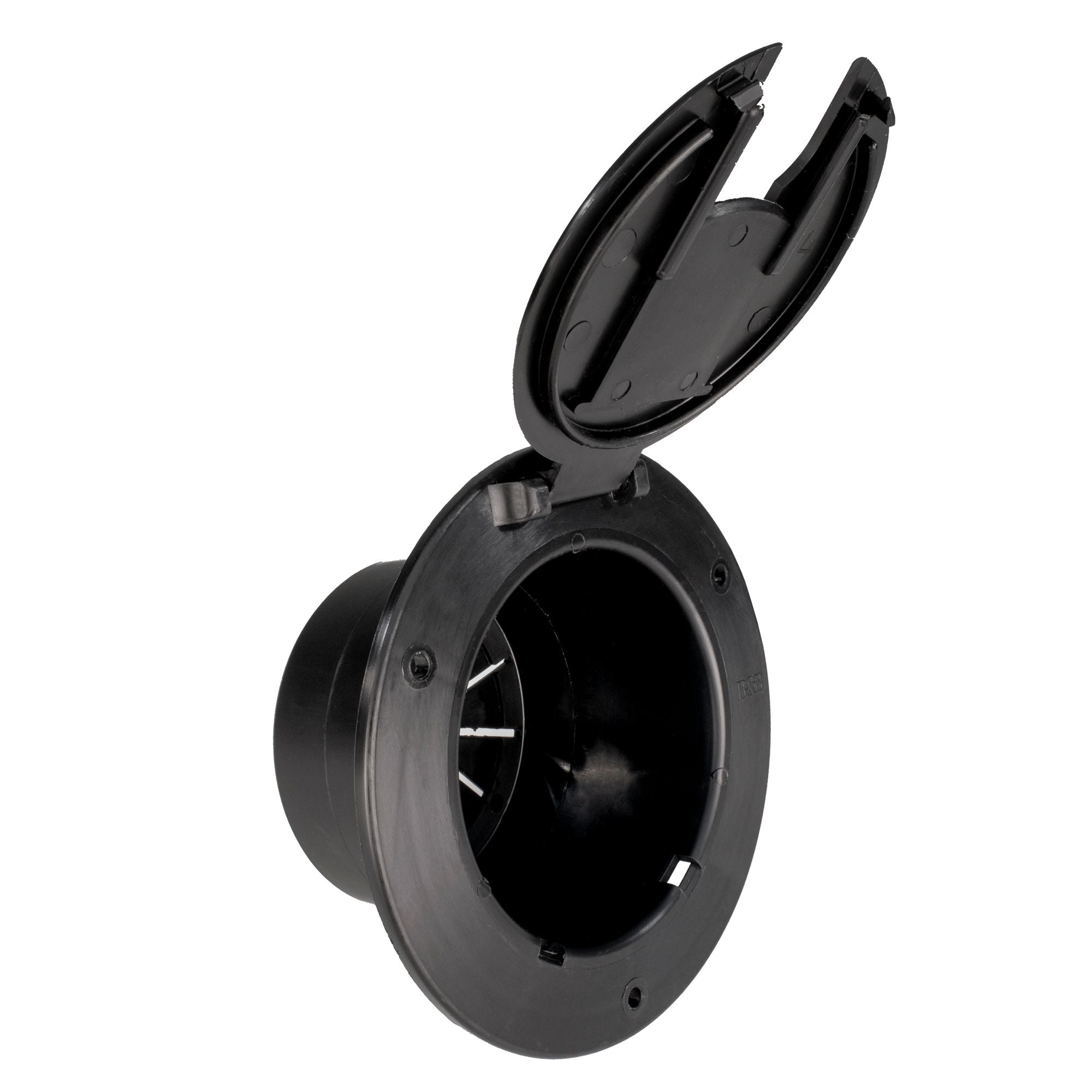 RV Round Power Cord Cover | Black