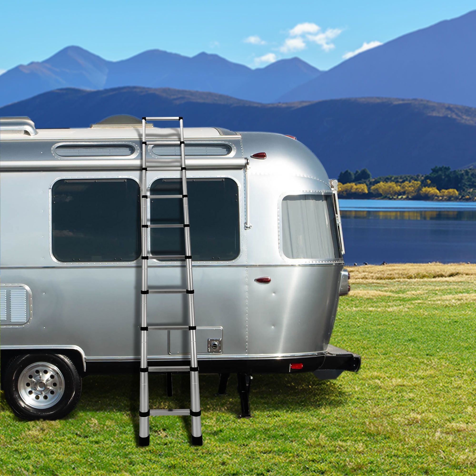 RV Ladder Telescoping 10' 5"