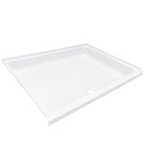 RV Shower Pan 30" x 36" Center Drain | White