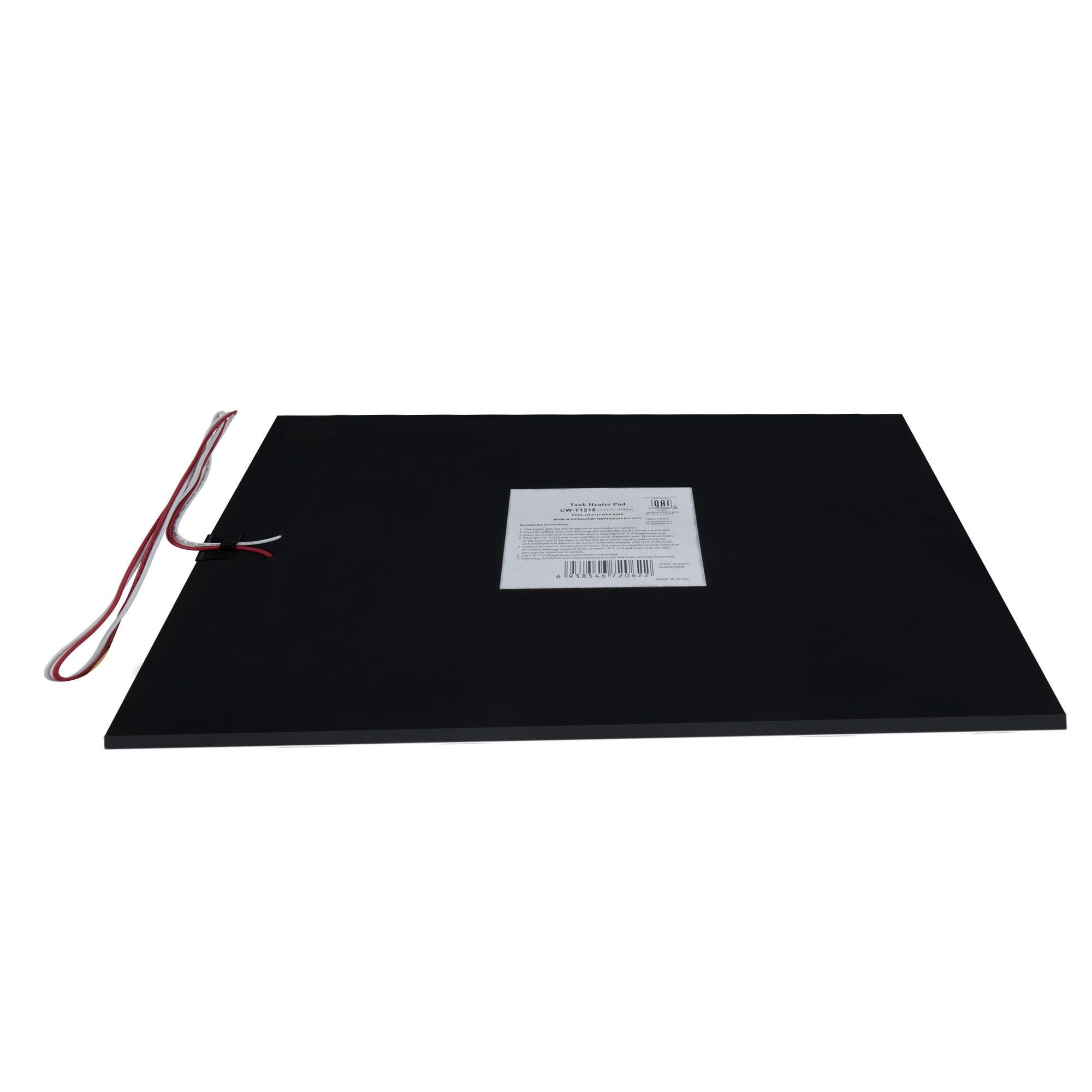 RV Tank Heater Pad | 12V | 12" x 18"