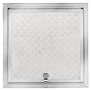RV Baggage Door | Square  Diamond Plated | 16" X 16"