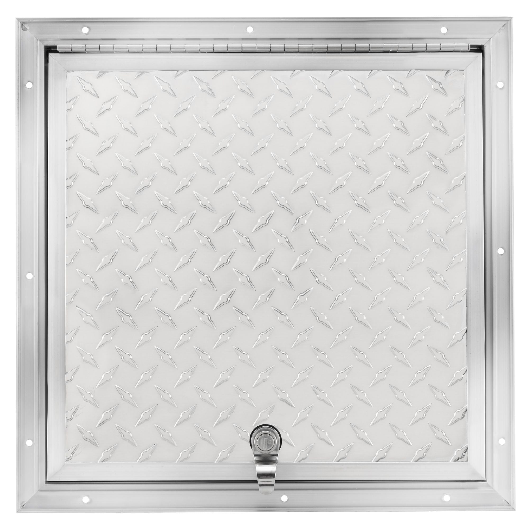 RV Baggage Door | Square  Diamond Plated | 16" X 16"