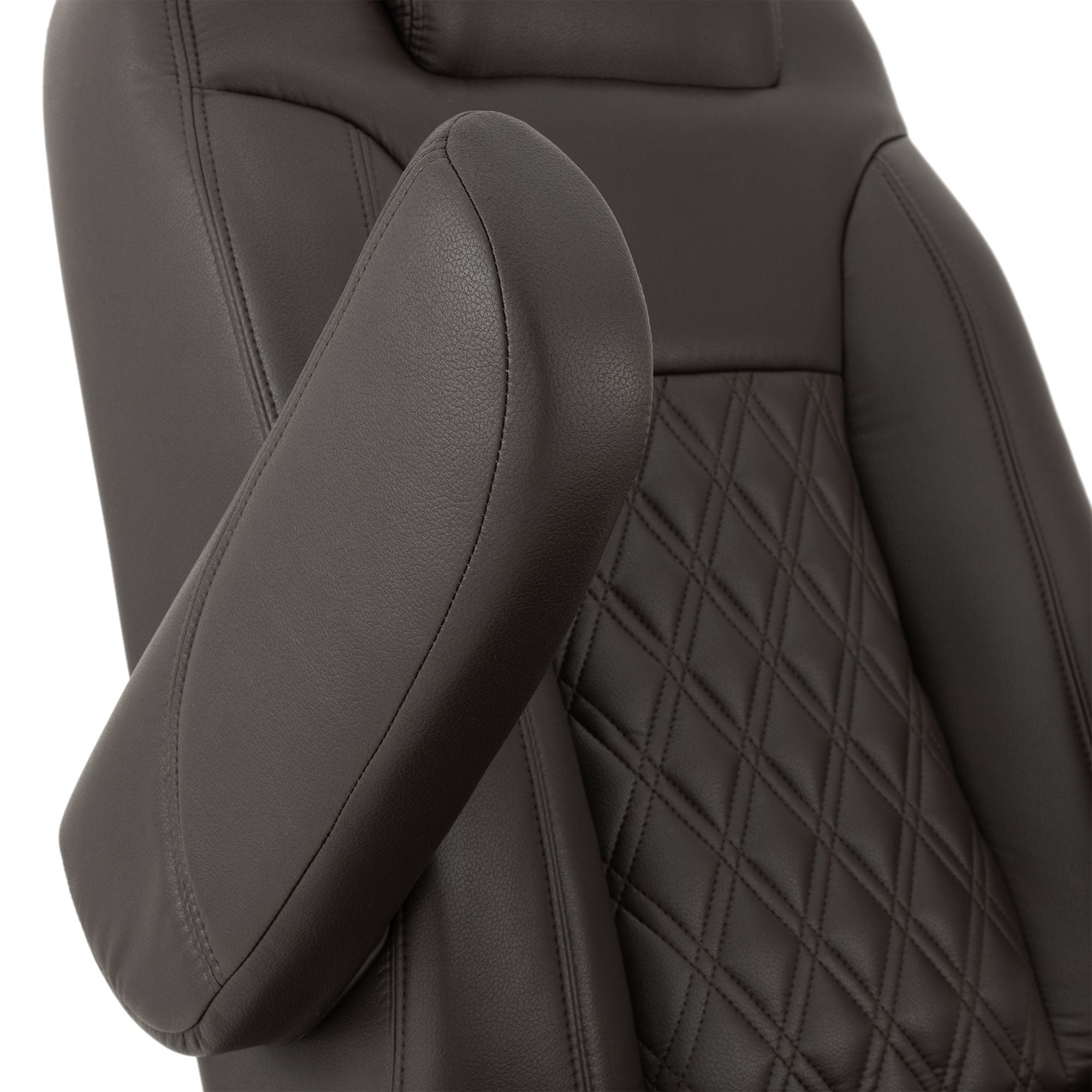 Camper Comfort RV Captain's Chair Set | Driver and Passenger | Ultrafabrics® Brisa® Coffee Bean