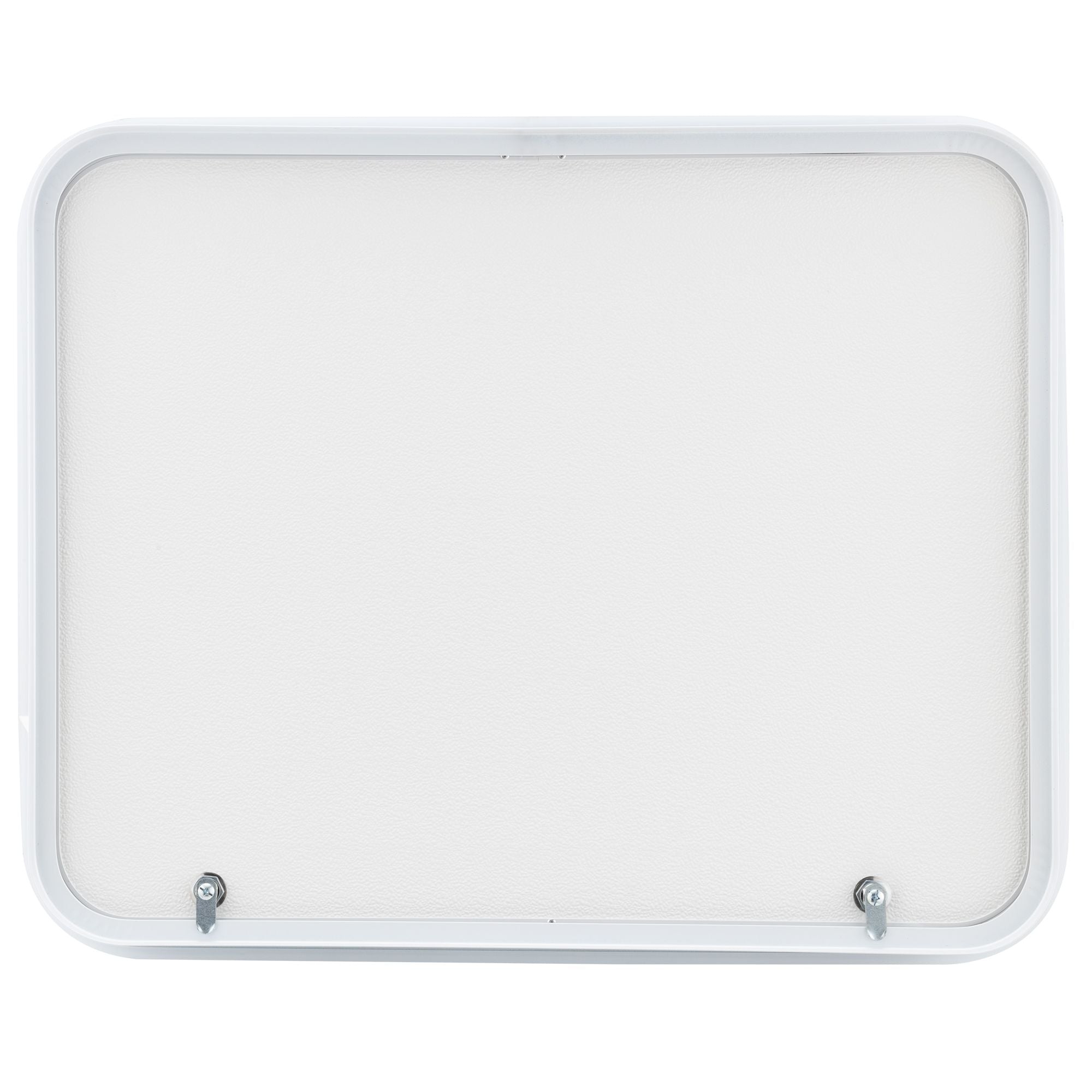 RV Compartment Door | Round | White | 30" X 24"