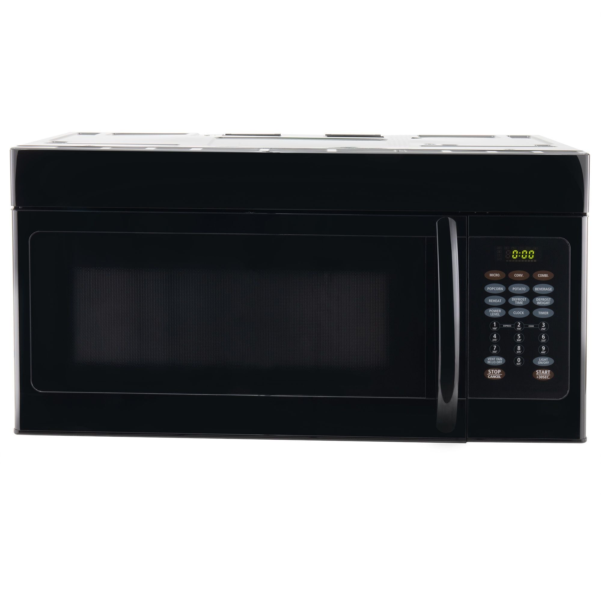 RV Microwave 30" | Black Finish | Over the Range Convection Oven | Replaces High Pointe and Greystone