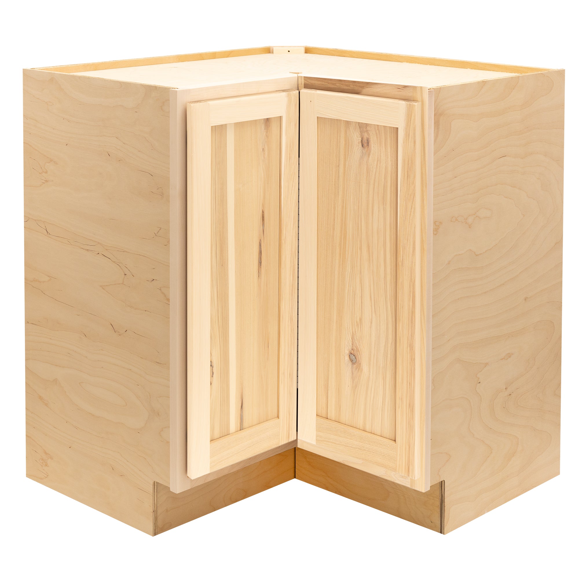 RV Lazy Susan Base Cabinet | Unfinished Maple