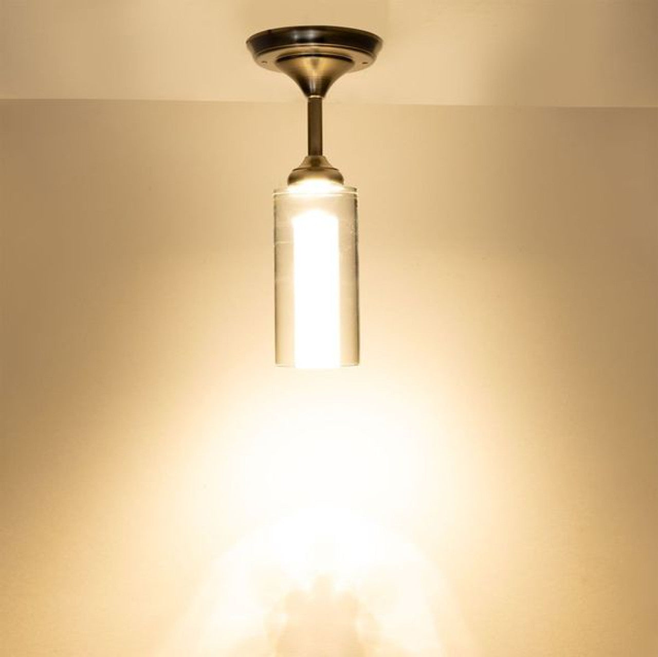RV Pendant Ceiling Light | 12V LED | Interior Lighting | Satin Nickel Finish