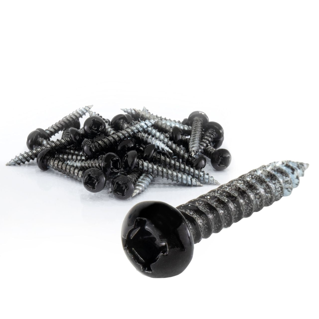 RV Phillips Screws | Pan Head | 8x1" | Black