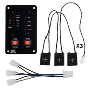 RV Tank Sensor Monitor Panel Kit with Probeless Adhesive Sensors
