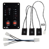 RV Tank Sensor Monitor Panel Kit with Probeless Adhesive Sensors