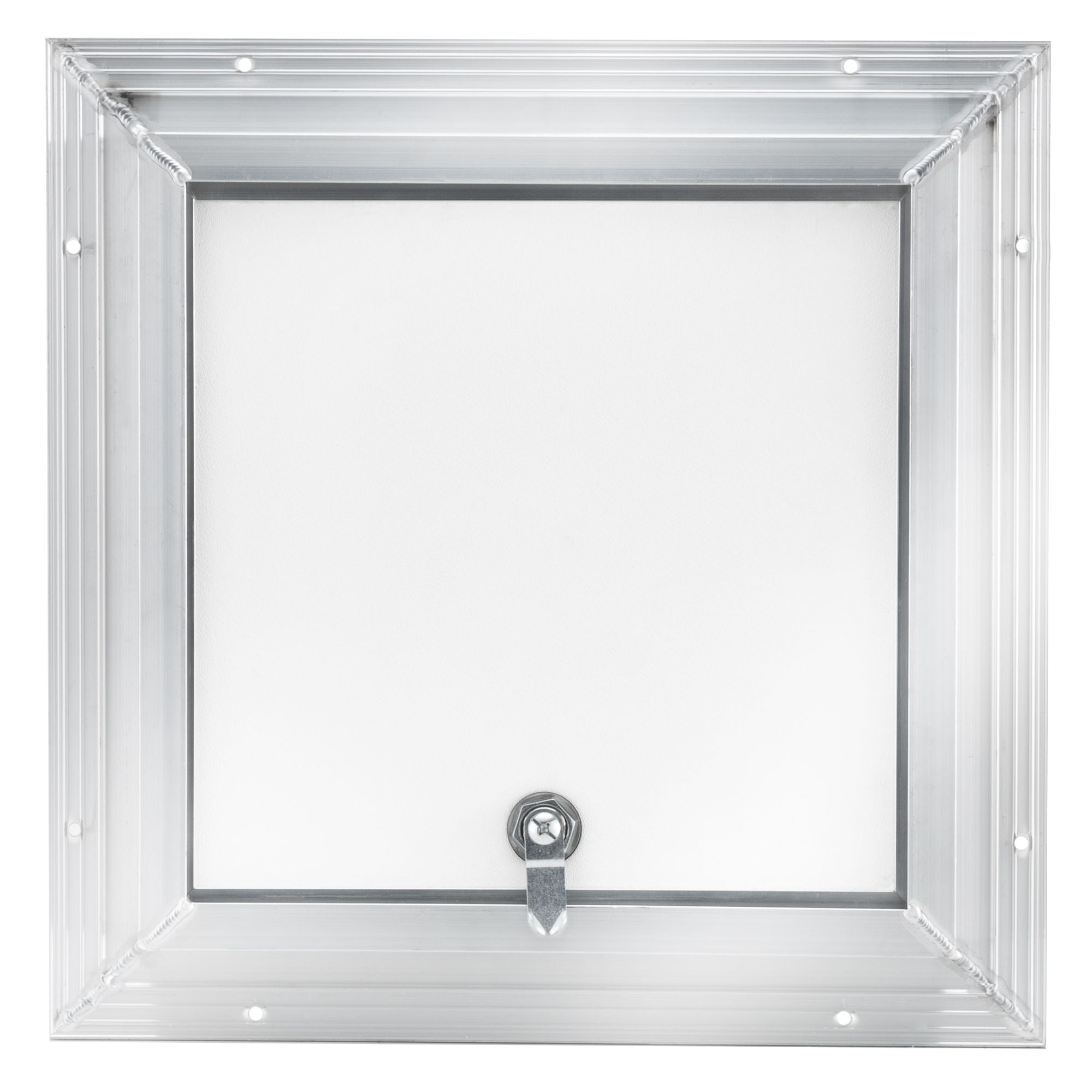 RV Compartment Door | Square  White Centered | 12" X 12"