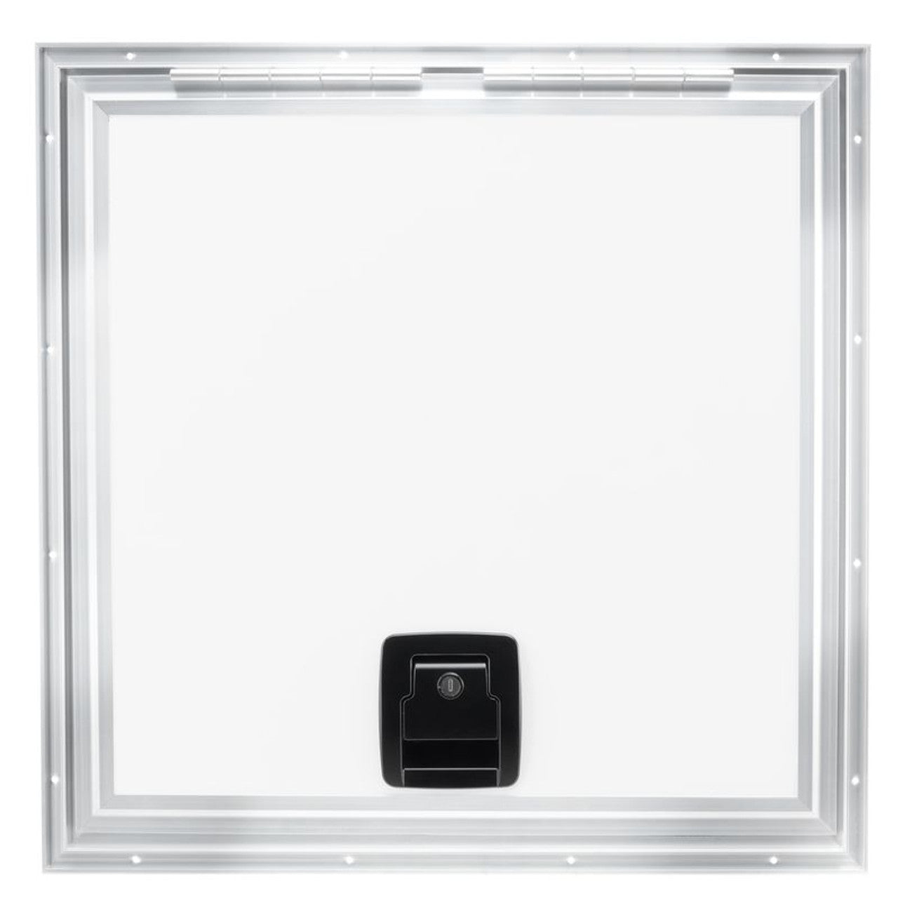 RV Compartment Door | Square  White Centered  | 24" X 24"