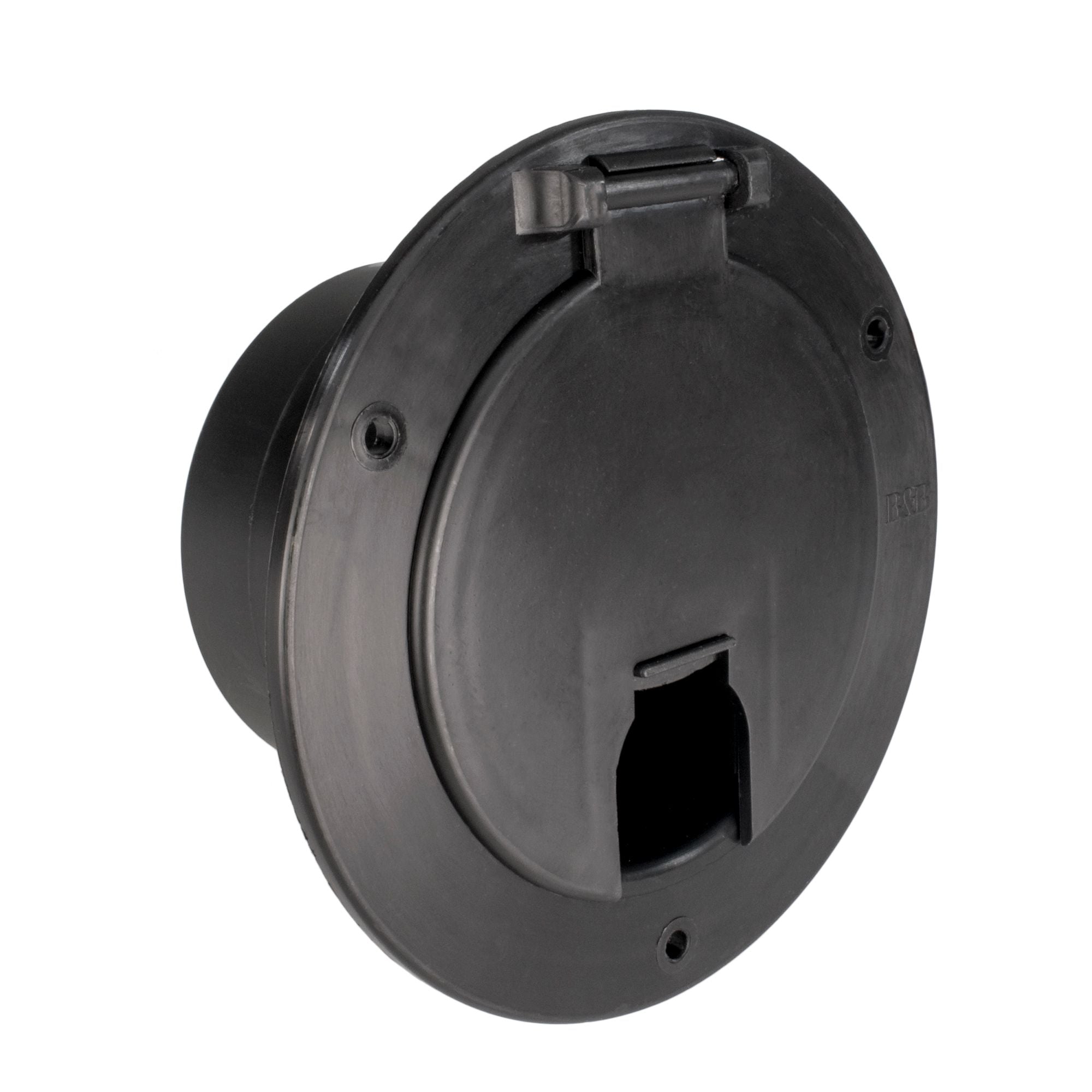 RV Round Power Cord Cover | Black