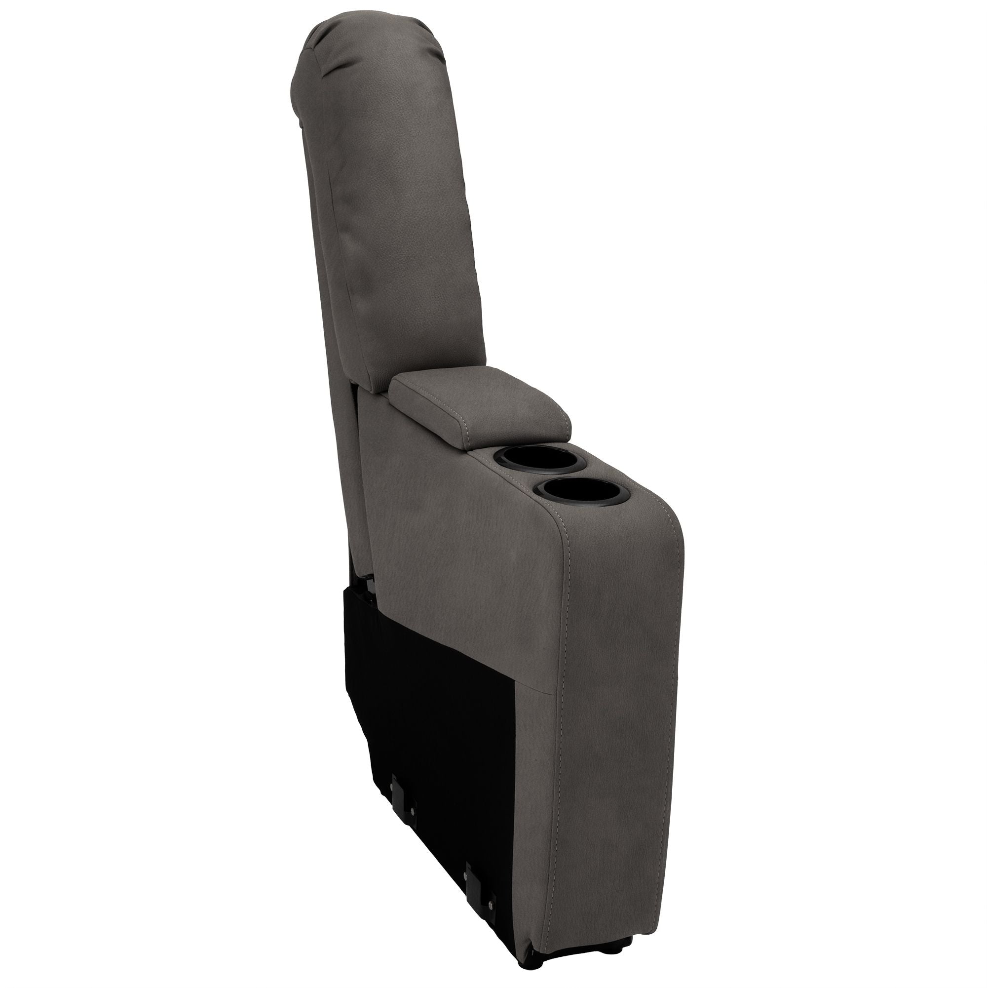 RV Sofa 6" Center Console with Cupholders and Storage