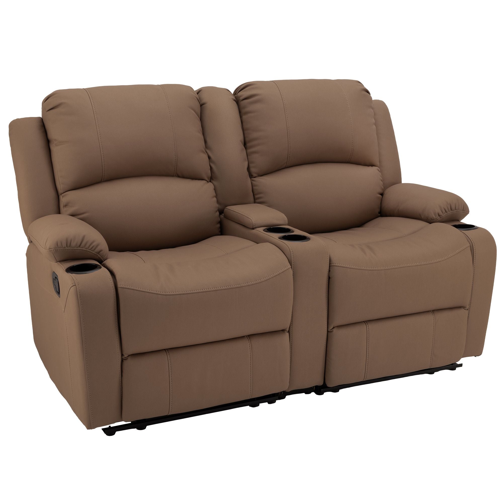 RV Wall Hugger Sofa 64" Manual Reclining Theater Seats