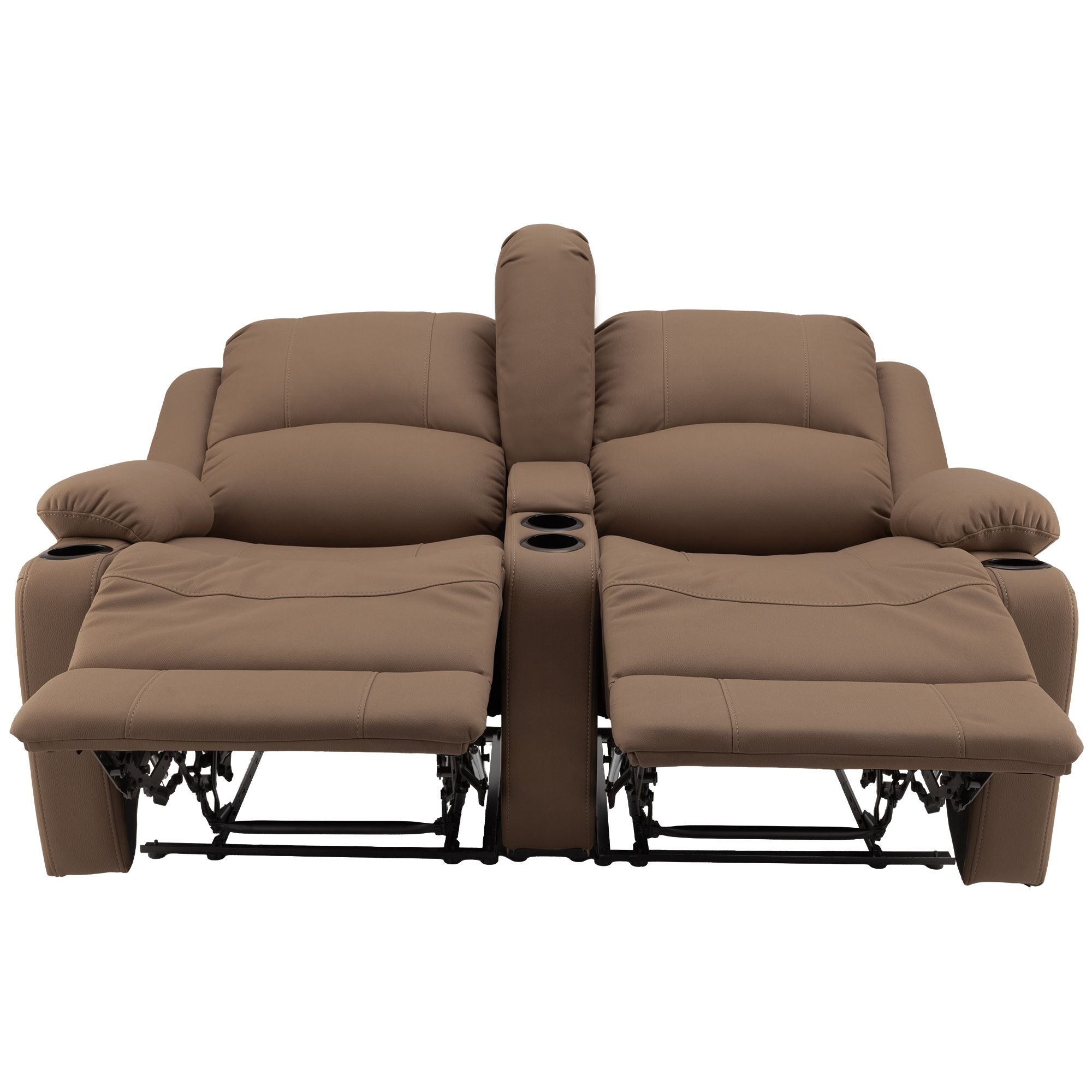 RV Wall Hugger Sofa 64" Powered Reclining Theater Seats