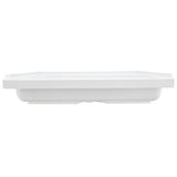 RV Shower Pan 30" x 36" Center Drain | White