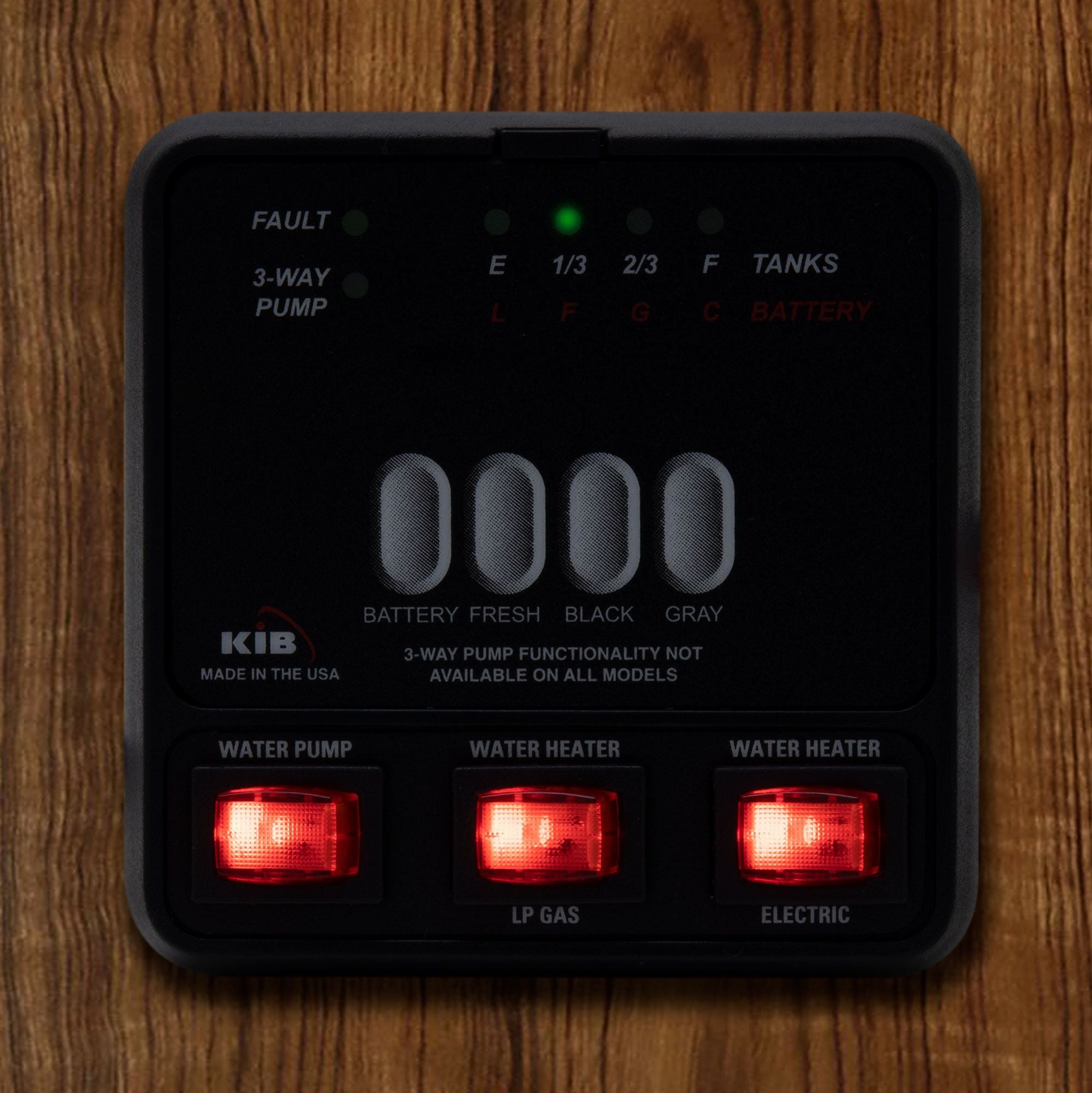 RV KIB Tank Sensor Monitor Panel M23