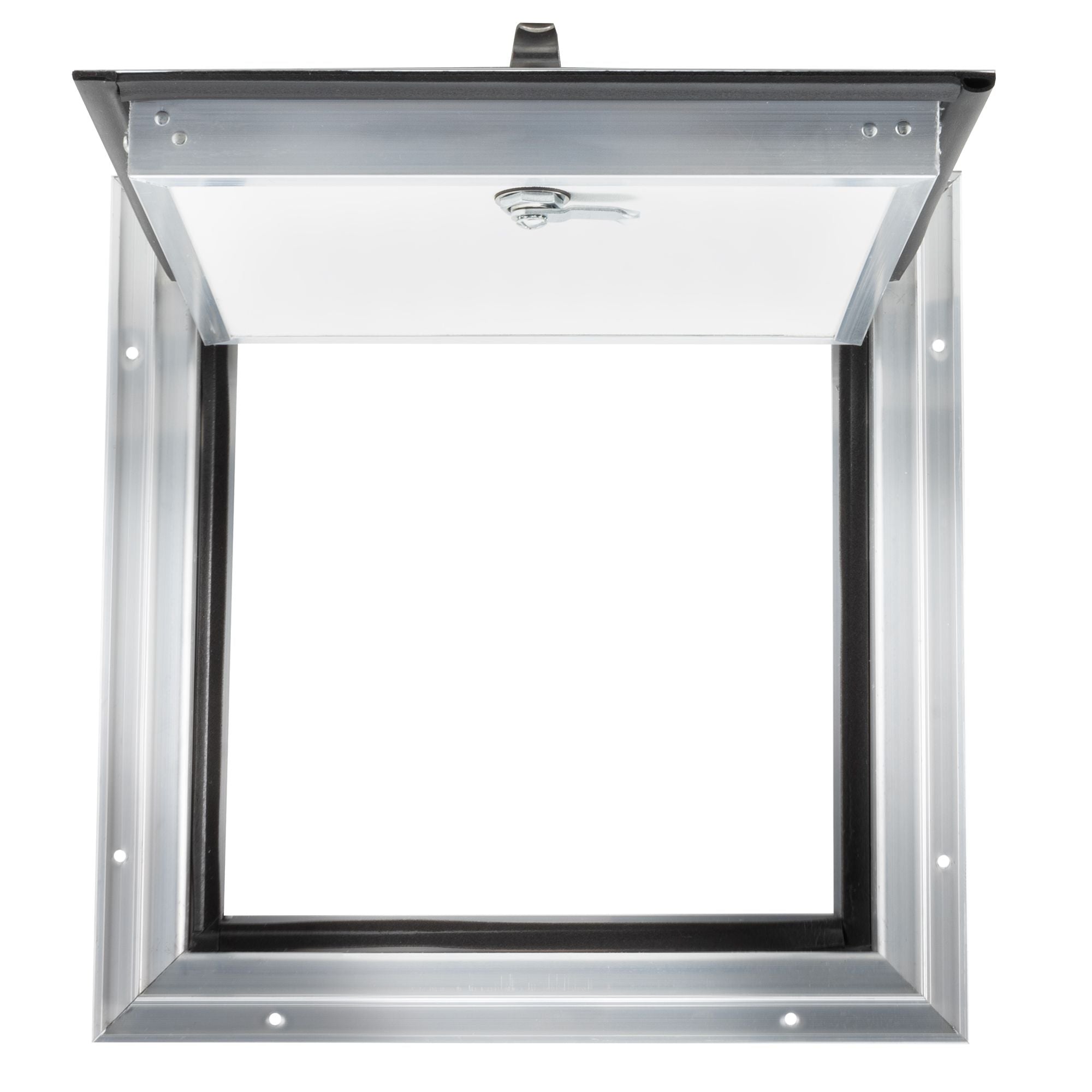RV Compartment Door | Square  White Centered | 12" X 12"