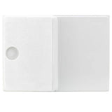 RV Toilet Mount Shower Pan Combo 32" x 23" Left Drain | White