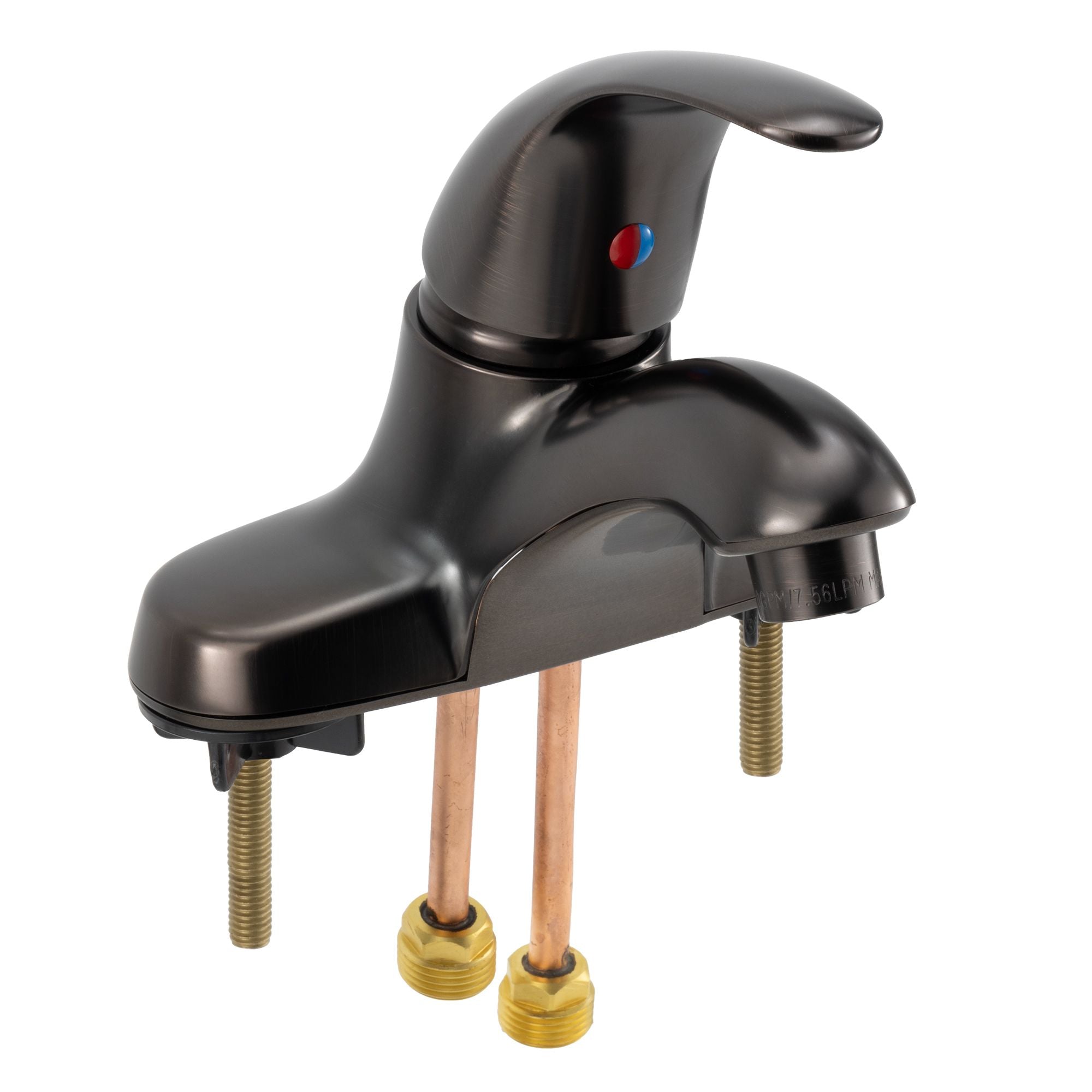 Dura Faucet RV Bathroom Faucet | Single Lever | Bronze Finish