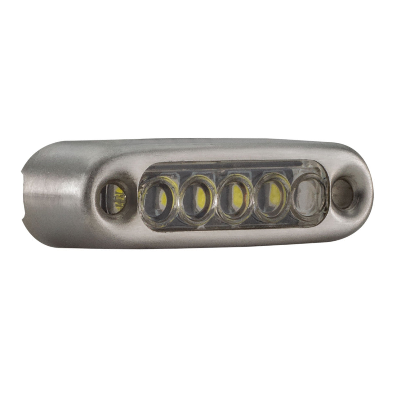 RV LED Outdoor Lights | Surface Mount | Stainless Steel Trim | 15 Lumens Exterior Safety & Accent Lighting