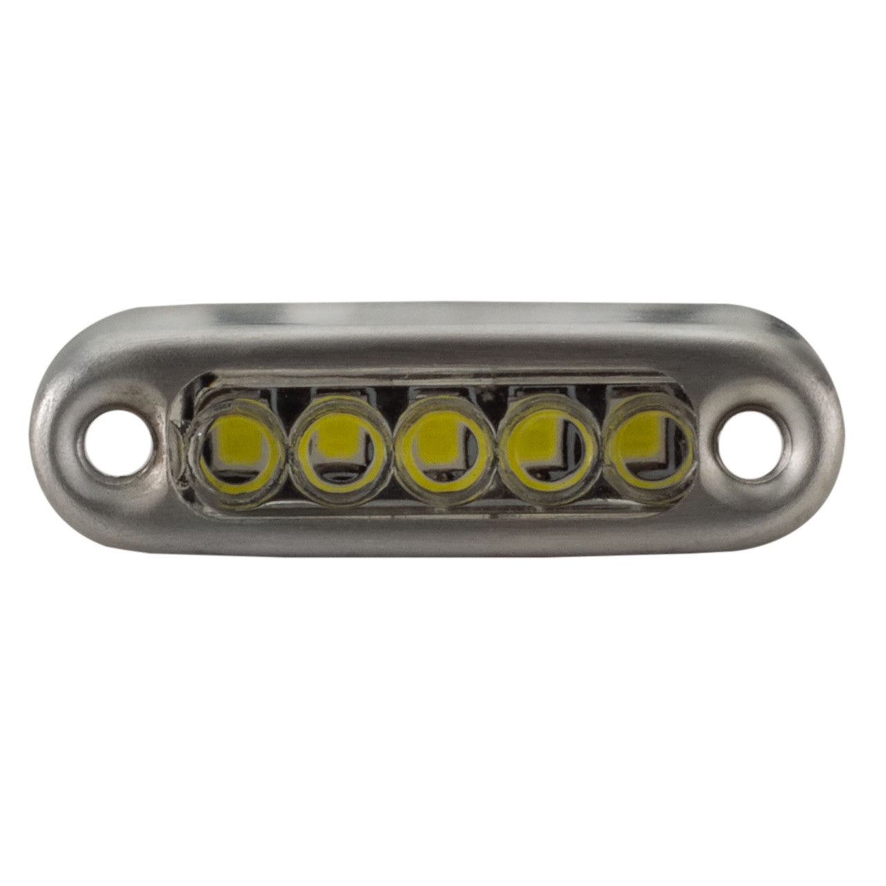 RV LED Outdoor Lights | Surface Mount | Stainless Steel Trim | 15 Lumens Exterior Safety & Accent Lighting