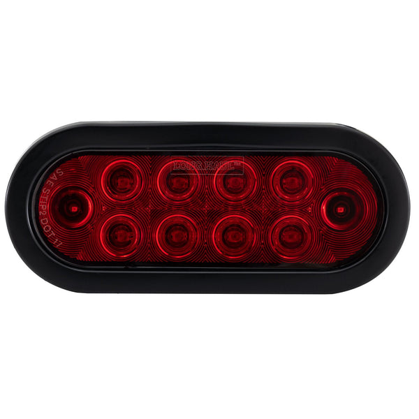 RV LED Tail Light | Oval 6" Sealed | Exterior Lighting | Rear Turning & Breaking Signal Light