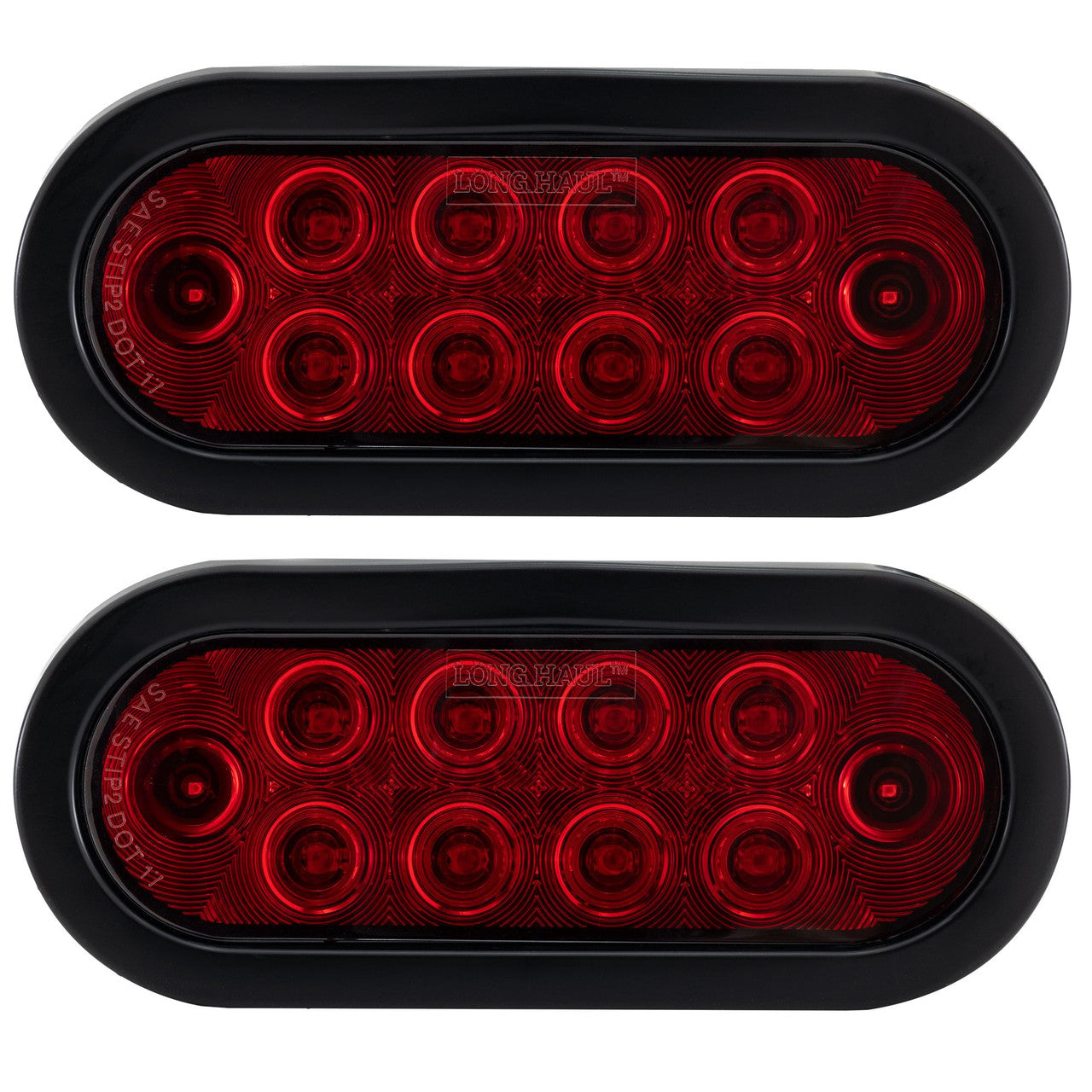 RV LED Tail Light | Oval 6" Sealed | Exterior Lighting | Rear Turning & Breaking Signal Light
